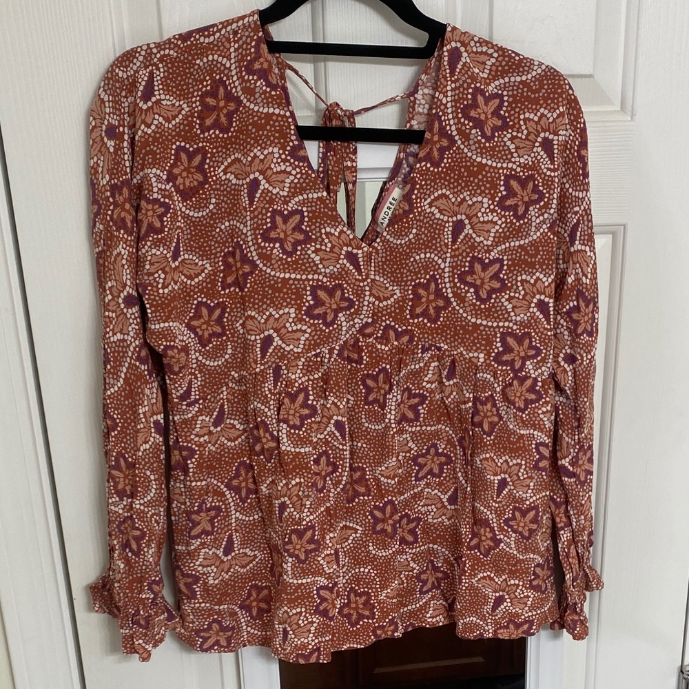 Andree By Unit Boho style top (M)